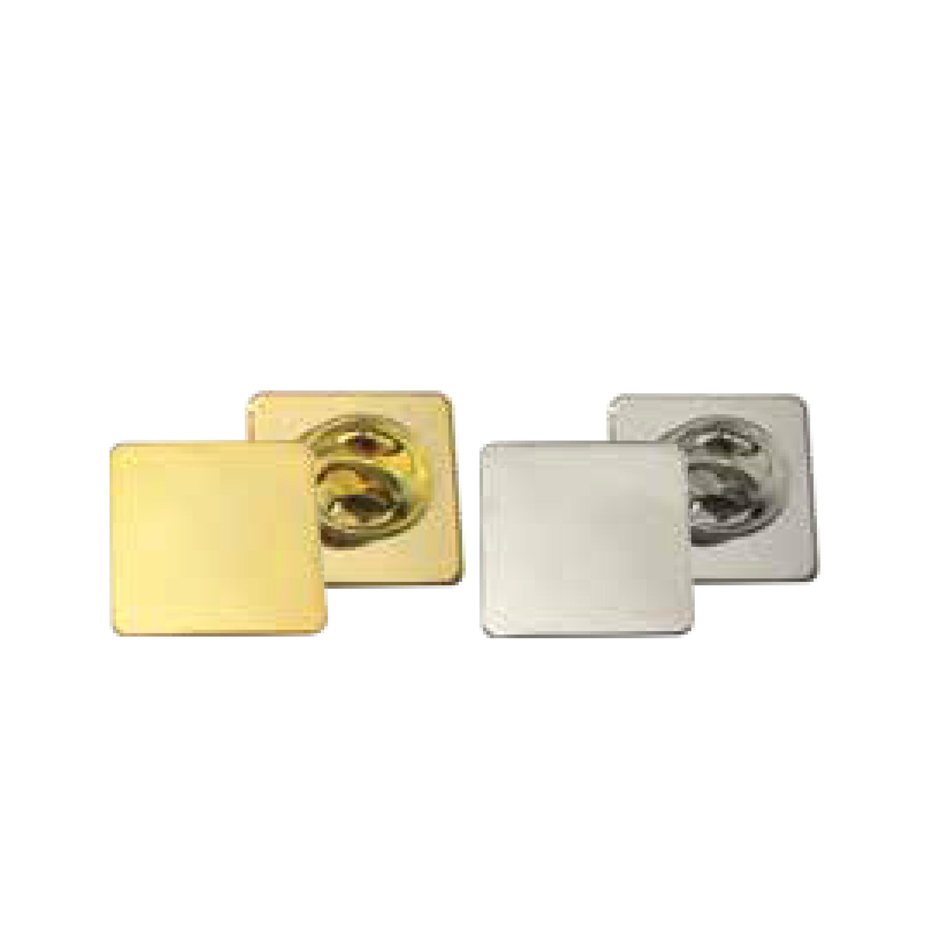 Square Shaped Metal Lapel Pins